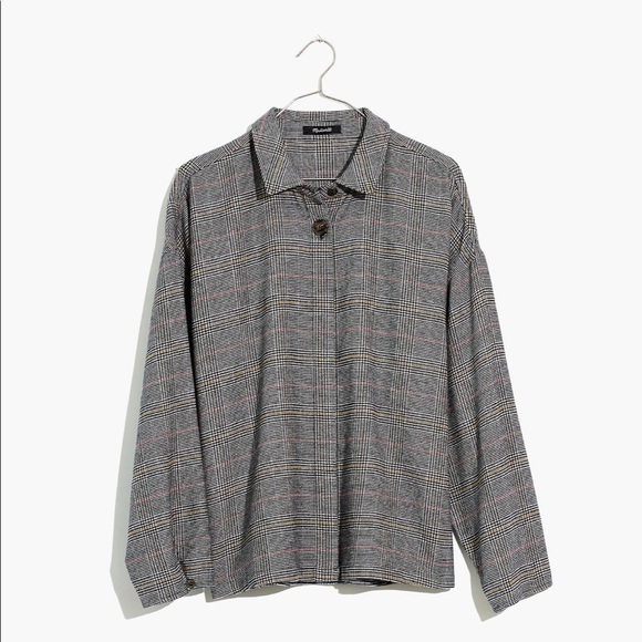 Madewell Flannel Bromley Shirt in Ronan Plaid - Picture 3 of 5